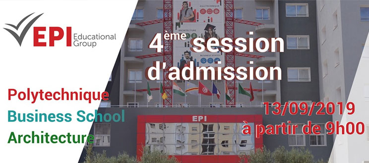 Quatrième Session d’admission 13/09/2019