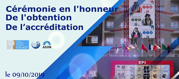 Cérémonie en l’honneur de l’obtention de l’accréditation