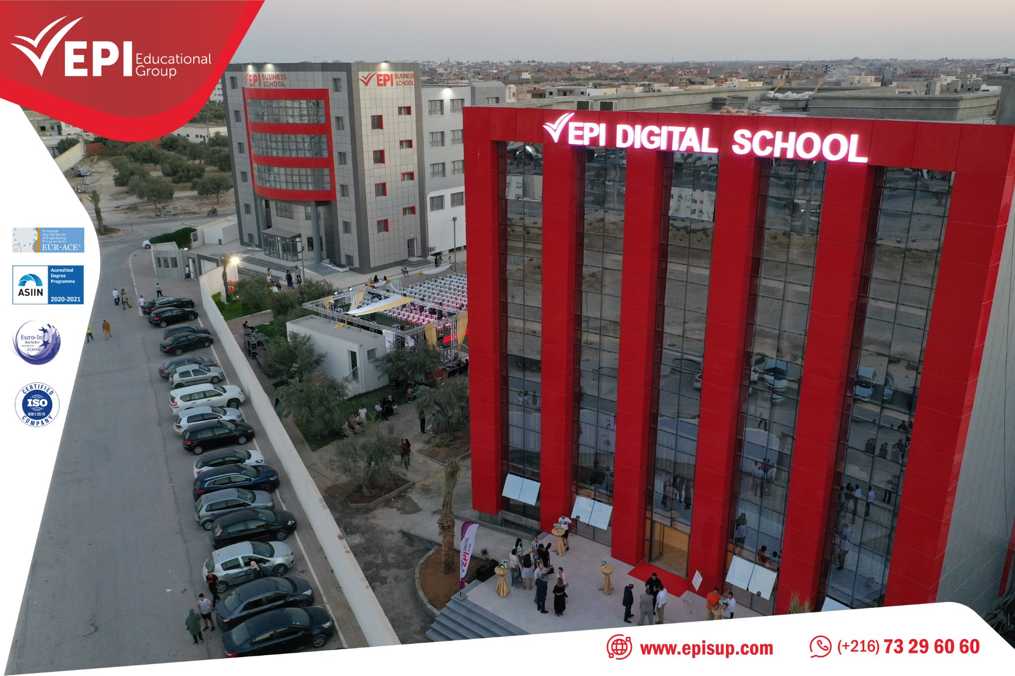 Inauguration d'EPI Digital School 