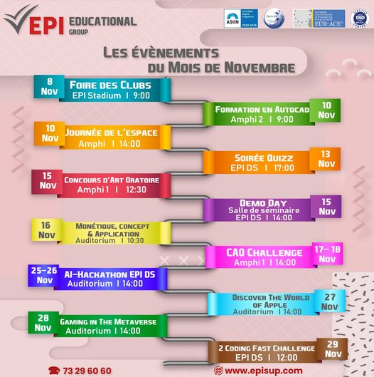 evt Novembre