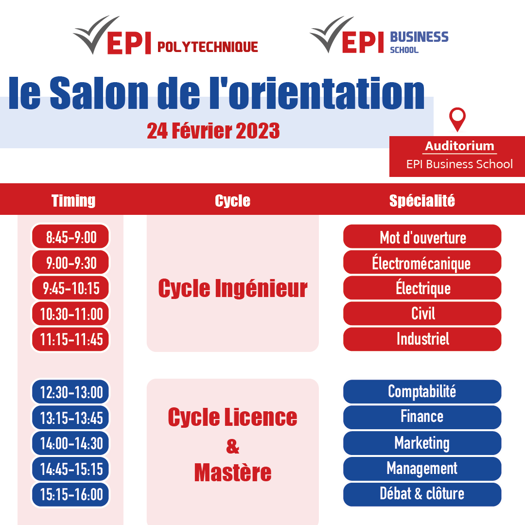 Le Salon de l'Orientation 2023/2024